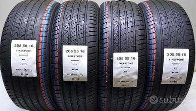 4 GOMME 205 55 16 FIRESTONE BR1516
