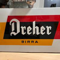 Insegna tabella Birra Dreher