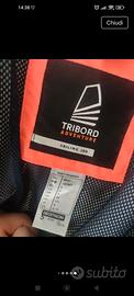 Giacca a vento bianca Decathlon taglia S