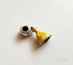 PANDORA Disney Charm 791576ENM Il Vestito di Belle