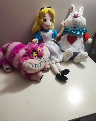 Peluche alice nel paese delle meraviglie