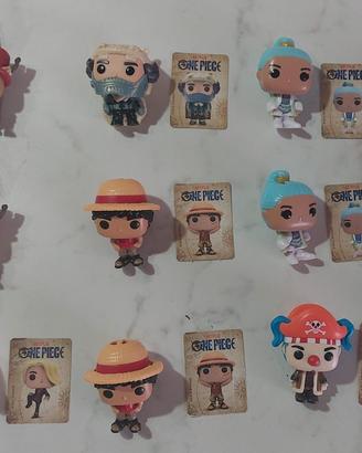 personaggi one piece kinder Joy 