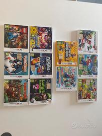 Lotto 11 Giochi Nintendo 3ds Mario, Kirby, Luigi