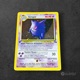 gengar holo fossil-first edition-pokemon