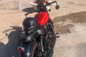 royal Enfield meteor 350 "solo 3500 km" 