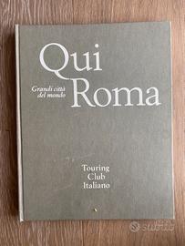 Qui Roma touring club italiano prima edizione 1970