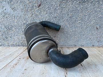 Silenziatore motore diesel