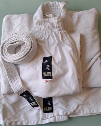KIMONO DA JUDO marca HAJIME BAMBINO TAGLIA 130 CM