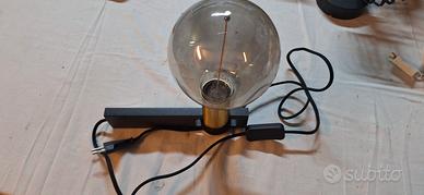 Lampada da Tavolo Minimal con led fumè