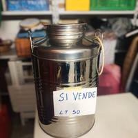 Fusto Olio/Vino Acciaio Inox ITALINOX 50 Lt