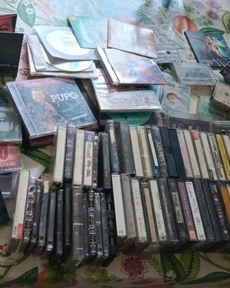 musicassette varie anni 80/90 e CD Vasco origine 