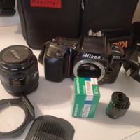 Nikon F50 Reflex del 1998 + obiettivo 35-80+borsa
