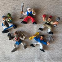 5 Action Figure Fisher Price Grandi Avventure