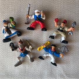 5 Action Figure Fisher Price Grandi Avventure