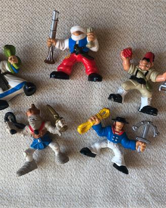 5 Action Figure Fisher Price Grandi Avventure