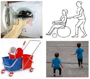 Badante colf baby sitter pulizie e stiro