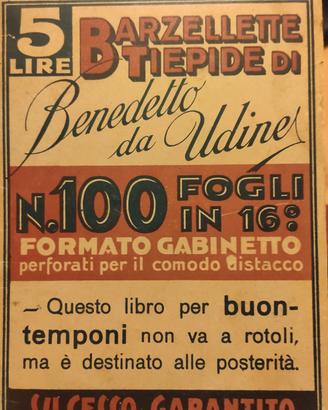 Barzellette tiepide di Benedetto da Udine