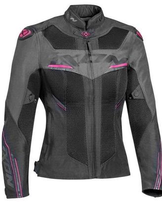 Giubbotto Ixon DRACO Nero FUXIA LADY TG.XS