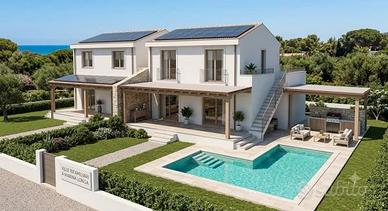Villa Bifamiliare Marina Longa: via Torre Ulisse