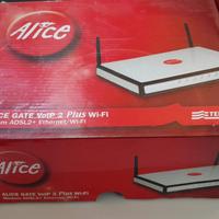 Modem ADSL2 Alice gate Voip 2 Plus Wi-Fi /Ethernet