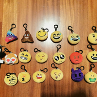 Set portachiavi Peluche emoticon whatsapp