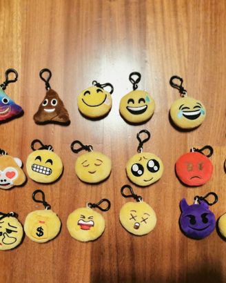 Set portachiavi Peluche emoticon whatsapp