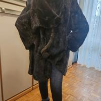 pelliccia di visone taglia L/xl