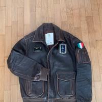 Giacca di pelle areonautica militare