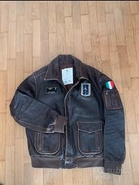 Giacca di pelle areonautica militare