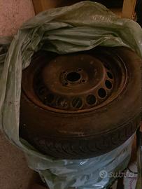 Cerchi in ferro r15 4 fori