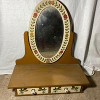 Particolare specchiera vintage