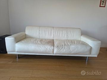 Divano 2 posti maxi in pelle 