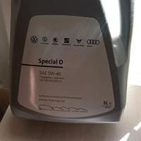 5 litri olio motore singolo 5w40 originale Audi 
