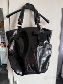 Borsa Shopping Emporio Armani Nera + Pochette