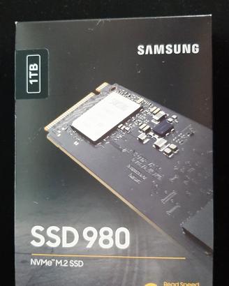 Samsung ssd 980 nvme 1Tb