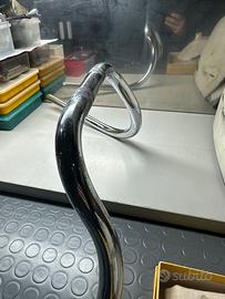 Manubrio corna di bue per moto guzzi v35c