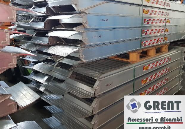 Rampe in Alluminio 3.2 mt. Portata 4.200 kg