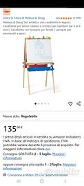 Cavalletto pittura/ lavagna