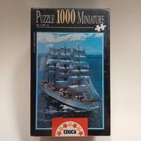Puzzle 1000 Pezzi Miniature Veliero