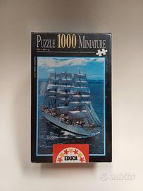 Puzzle 1000 Pezzi Miniature Veliero