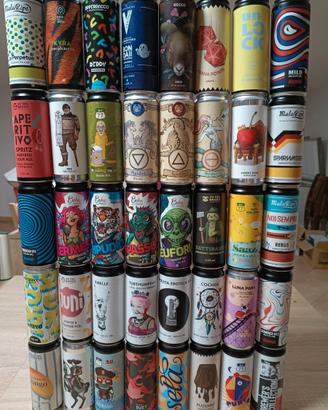 Lattine da collezione