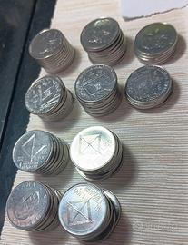 90 monete da 100 lire serie speciali