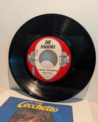 Vinile 45 giri Gioca Jouer di Claudio Cecchetto