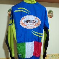 mantellina ciclismo giacca a vento taglia L