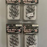 Piombi Drop Shot 7 g (1/4 oz) – Confezione da 10 p