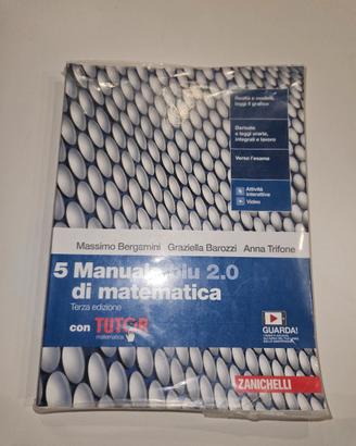 5 manuale blu 2.0 di matematica 