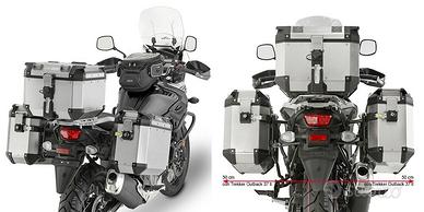 GIVI PL3112CAM Portavaligie laterale specifico per