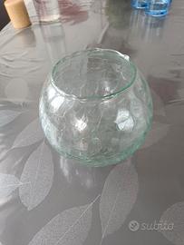 Vaso decorativo in vetro