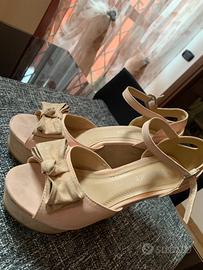 Sandalo zeppa primavera /estate 39