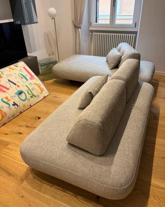 Divani sand lago con cuscini